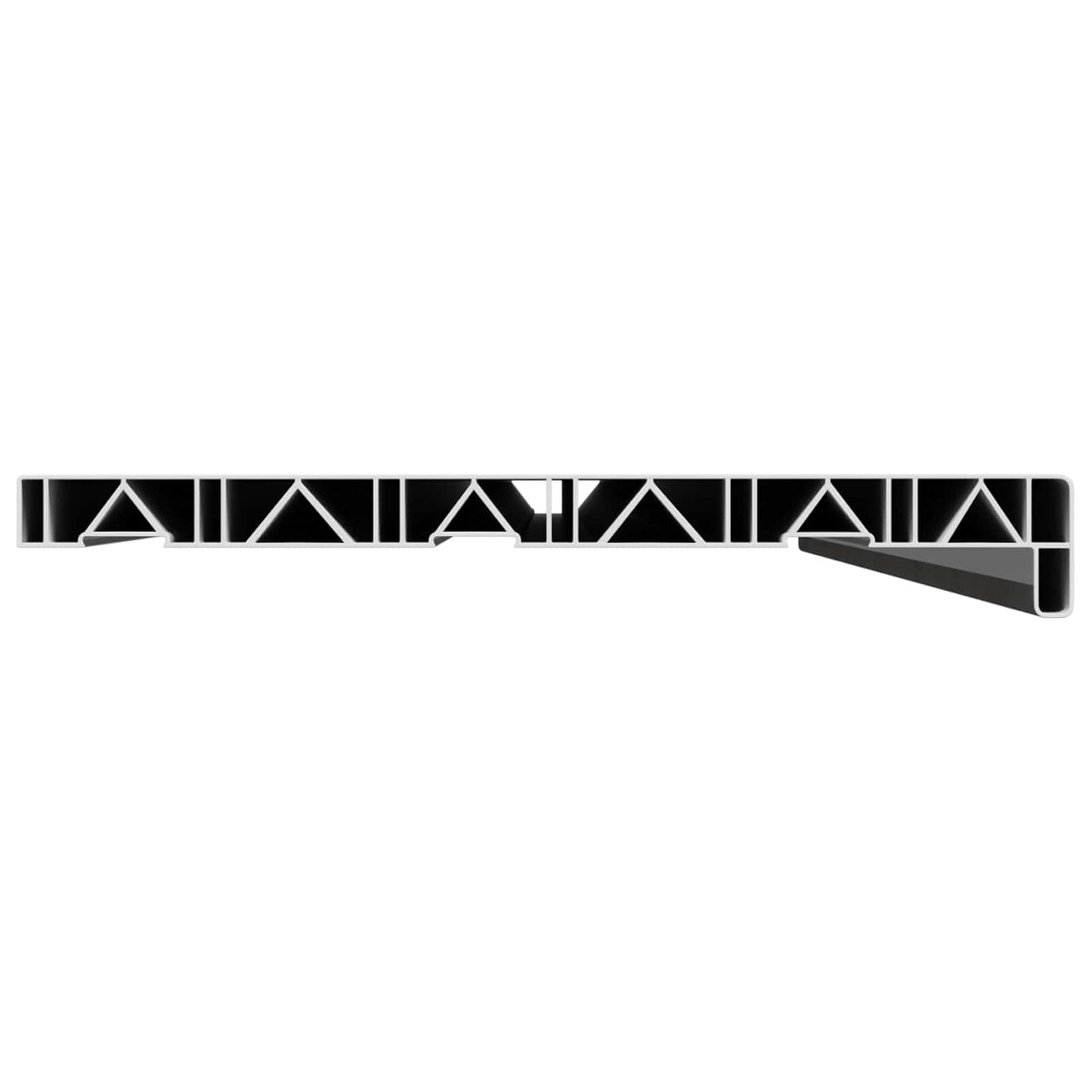 Vinduskarmer Marmortekstur 120 x 35 x 4,5 cm PVC