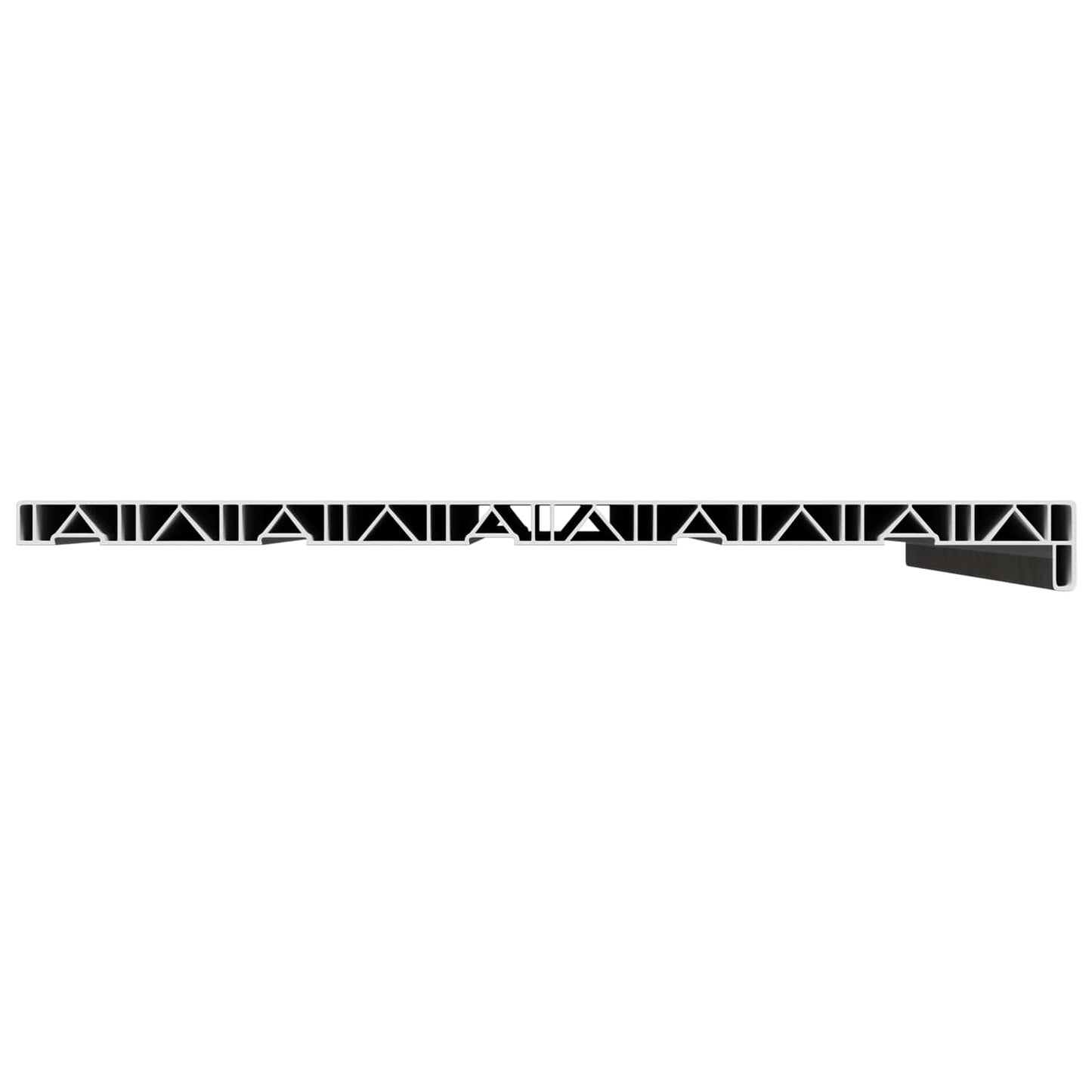 Vinduskarmer Marmortekstur 60 x 50 x 4,5 cm PVC