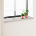 Vinduskarmer Marmortekstur 140 x 50 x 4,5 cm PVC