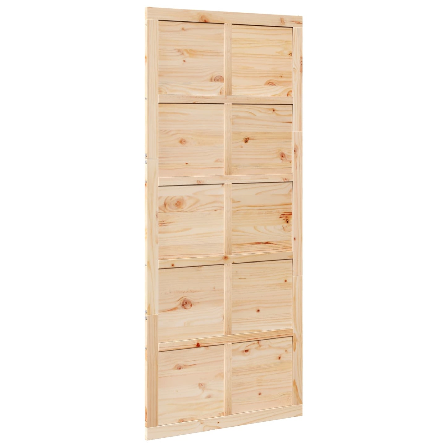 Låvedør Naturlig 80 x 2,5 x 208 cm Heltre furu