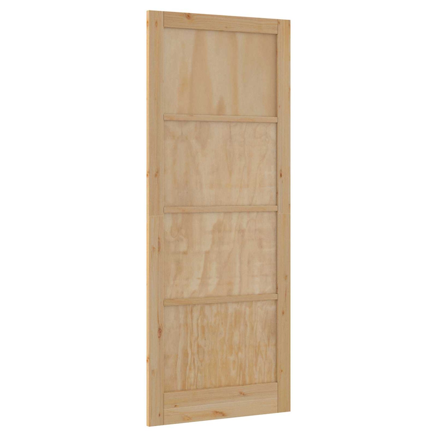 Innvendig Dør Naturlig 83 x 232 cm Kryssfinér