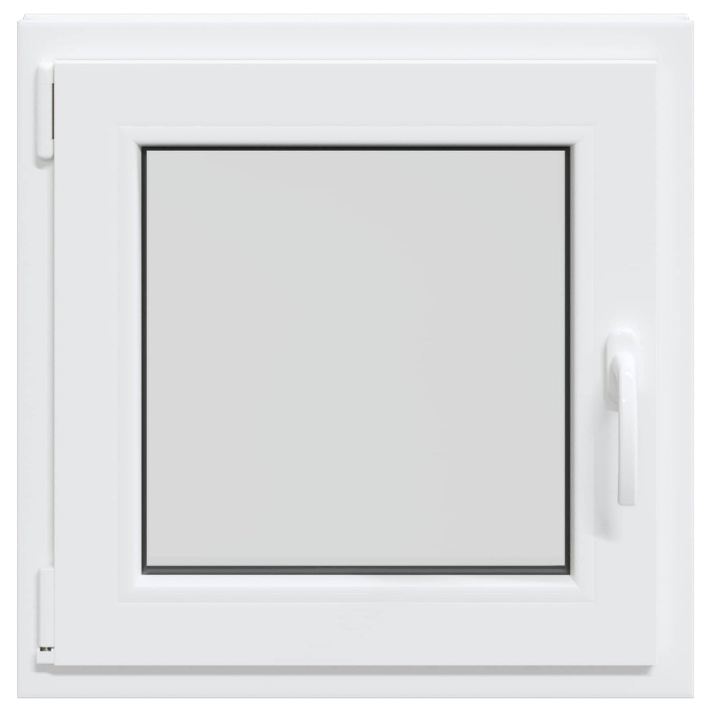 Kjølevindu RISOR 60 x 60 cm PVC og glass Hvit