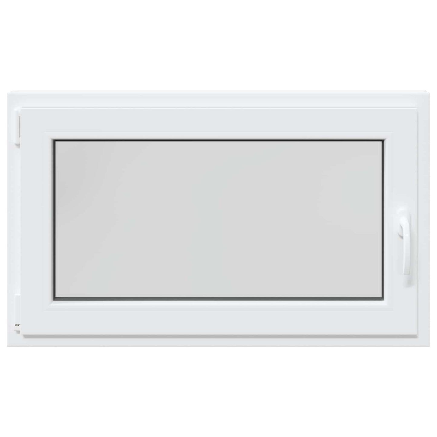 Kjølevindu RISOR 100 x 70 cm PVC og glass Hvit