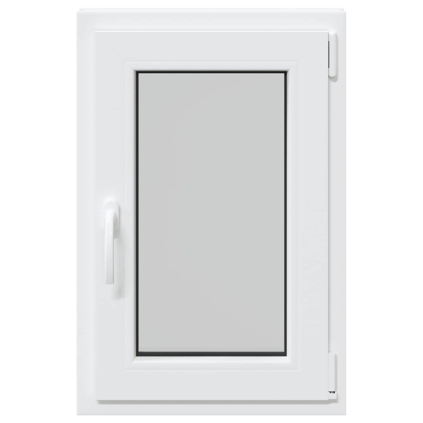 Kjølevindu RISOR 50 x 75 cm PVC og glass Hvit