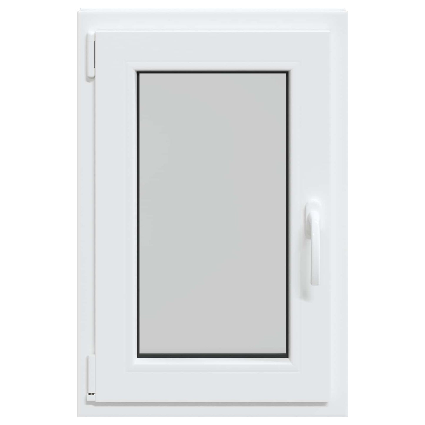 Kjølevindu RISOR 50 x 75 cm PVC og glass Hvit