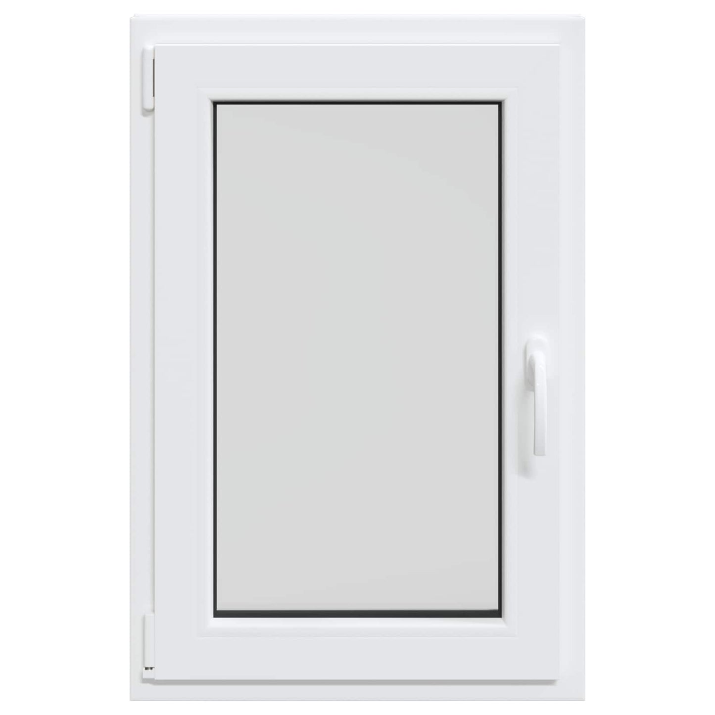 Kjølevindu RISOR 60 x 100 cm PVC og glass Hvit