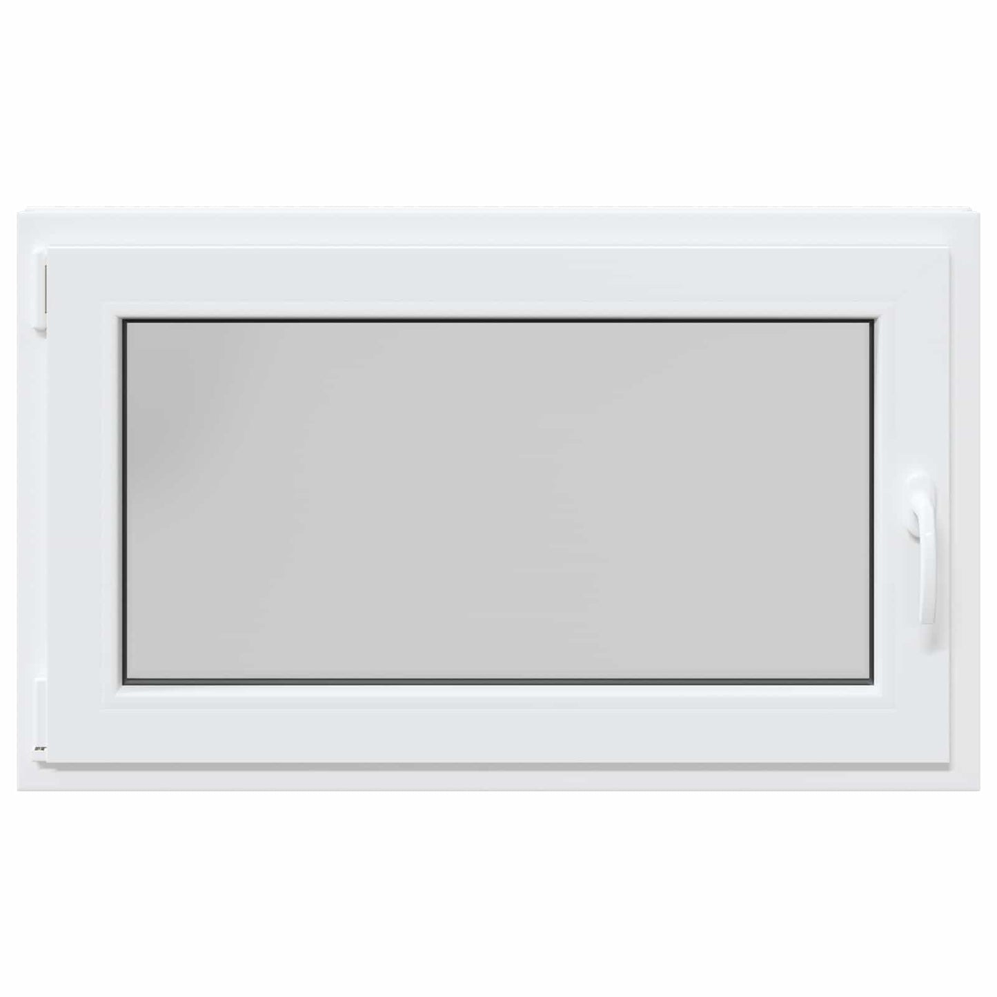 Kjølevindu RISOR 100 x 60 cm PVC og glass Hvit