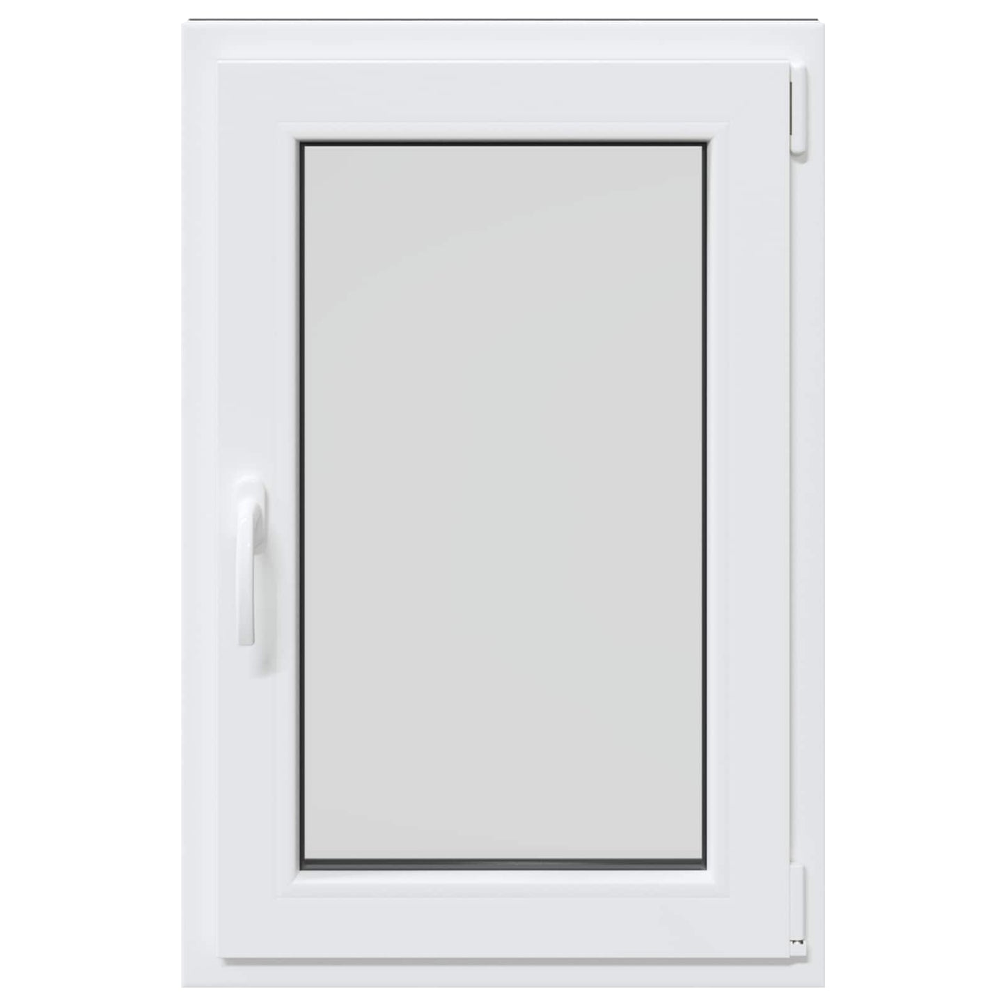 Kjølevindu RISOR 60 x 80 cm PVC og glass Antrasitt