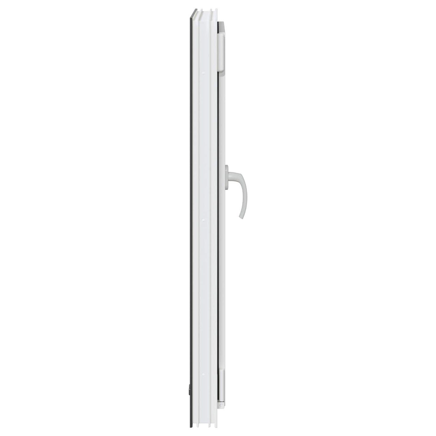 Kjølevindu RISOR 60 x 90 cm PVC og glass Antrasitt