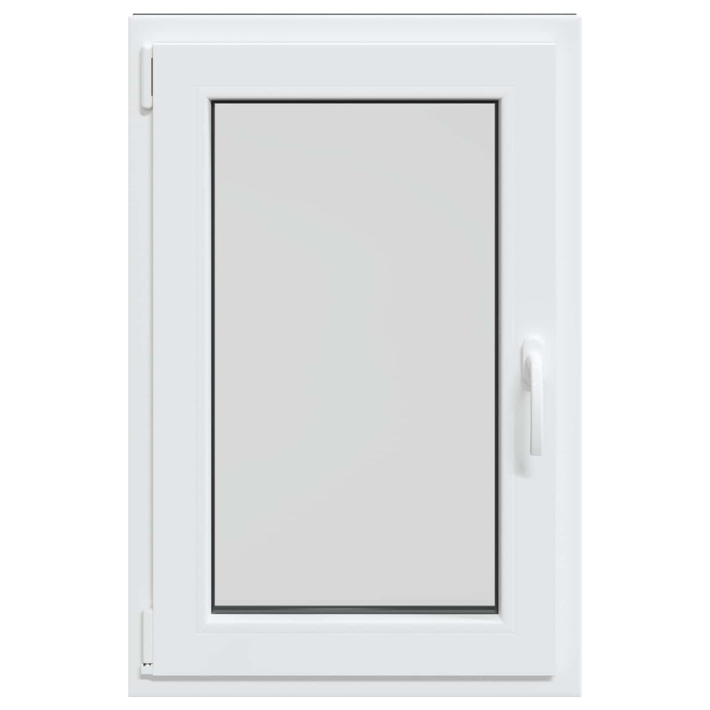 Kjølevindu RISOR 60 x 100 cm PVC og glass Antrasitt