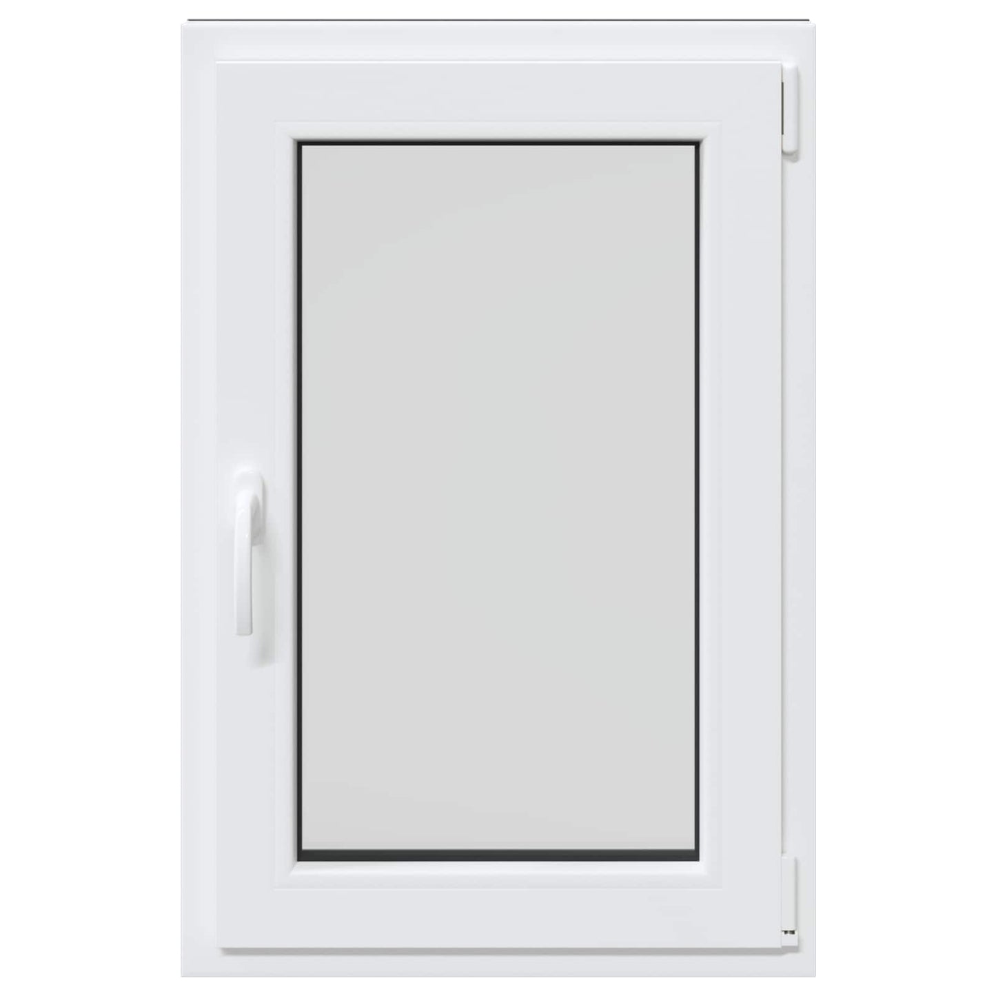 Kjølevindu RISOR 60 x 80 cm PVC og glass Antrasitt