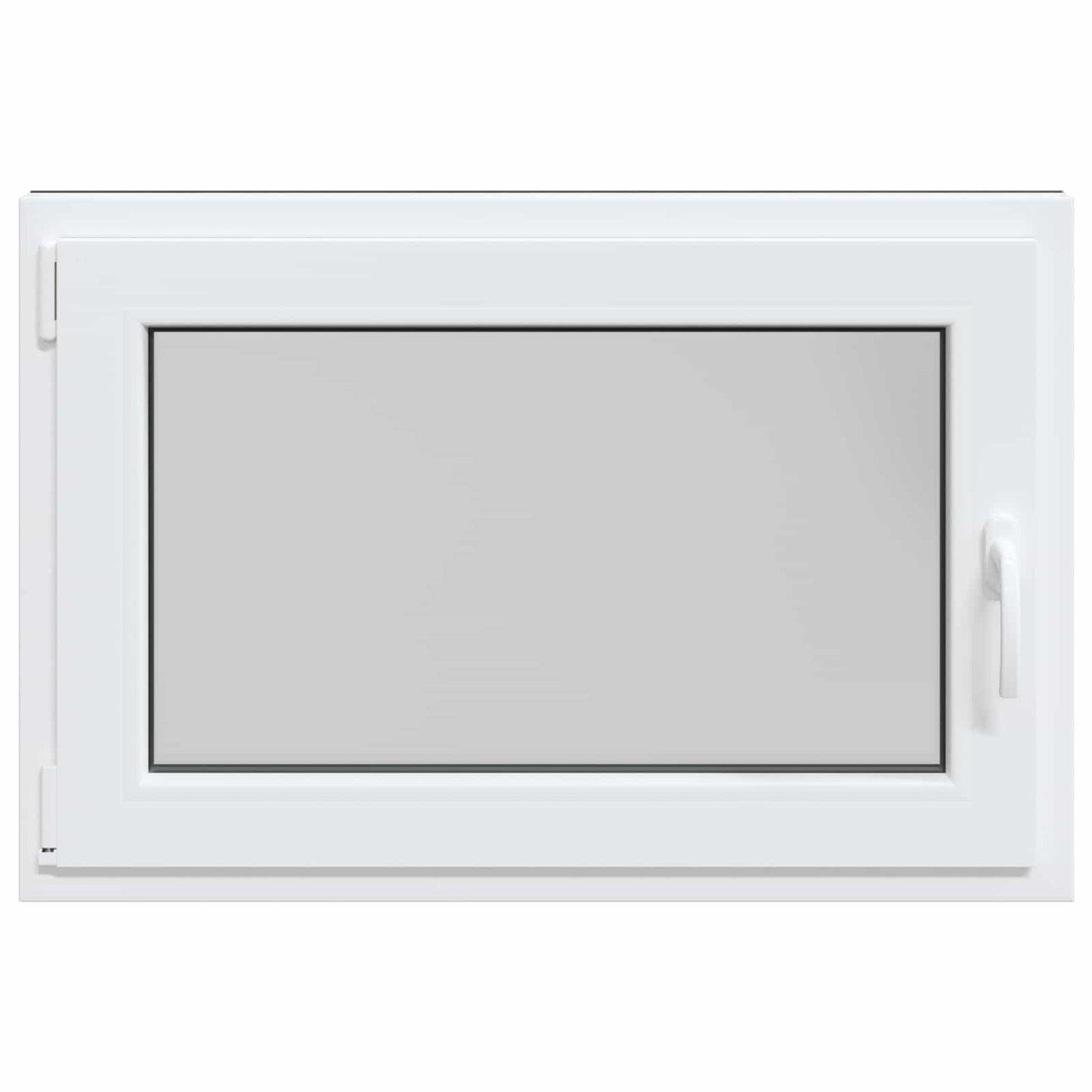 Kjølevindu RISOR 90 x 50 cm PVC og glass Antrasitt