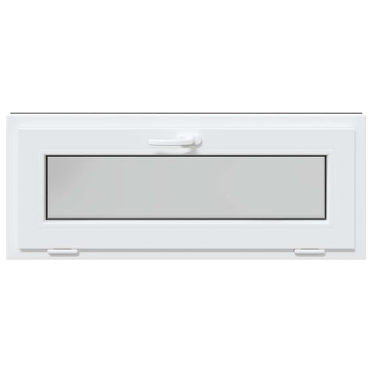 Kjølevindu RISOR 100 x 40 cm PVC og glass Antrasitt
