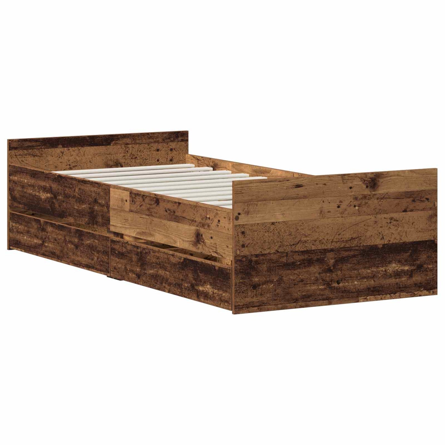 Sengestamme Gammelt tre 100 x 200 cm Konstruert tre