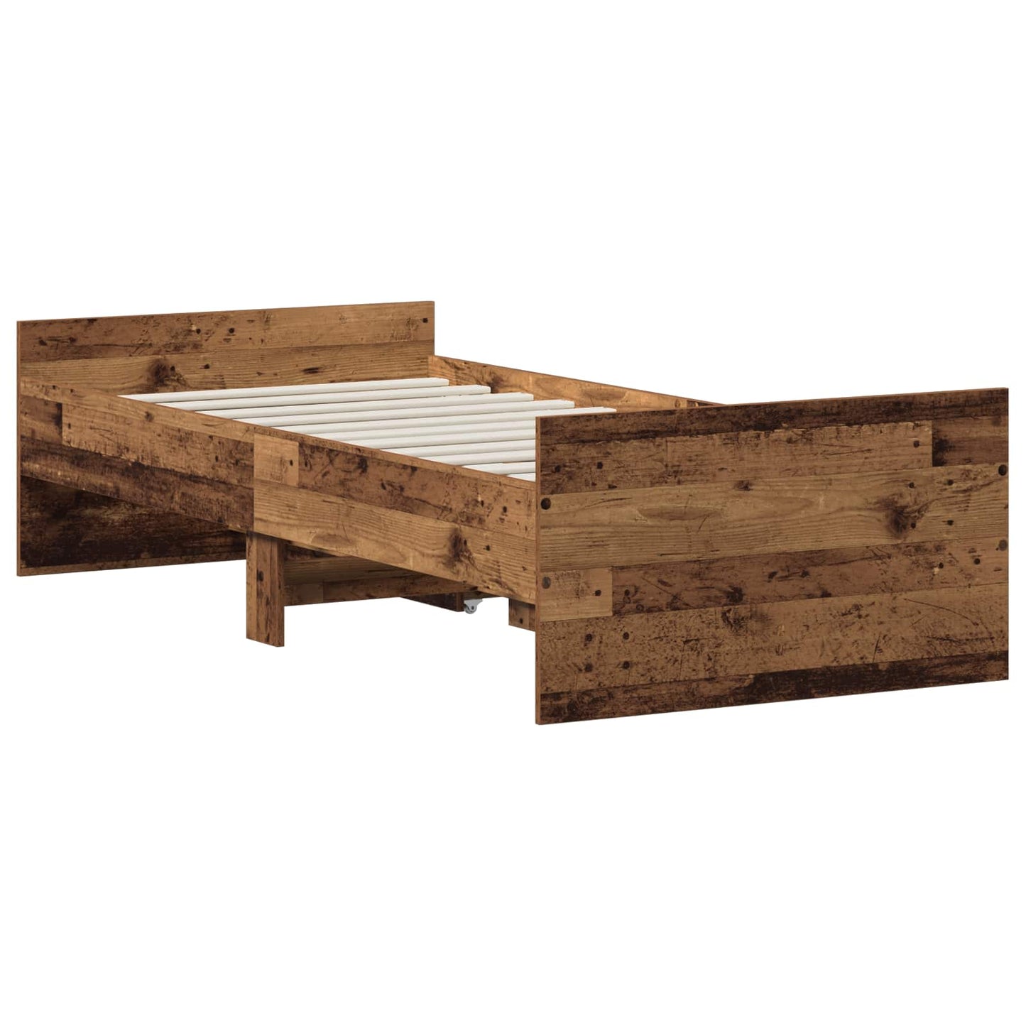 Sengestamme Gammelt tre 100 x 200 cm Konstruert tre