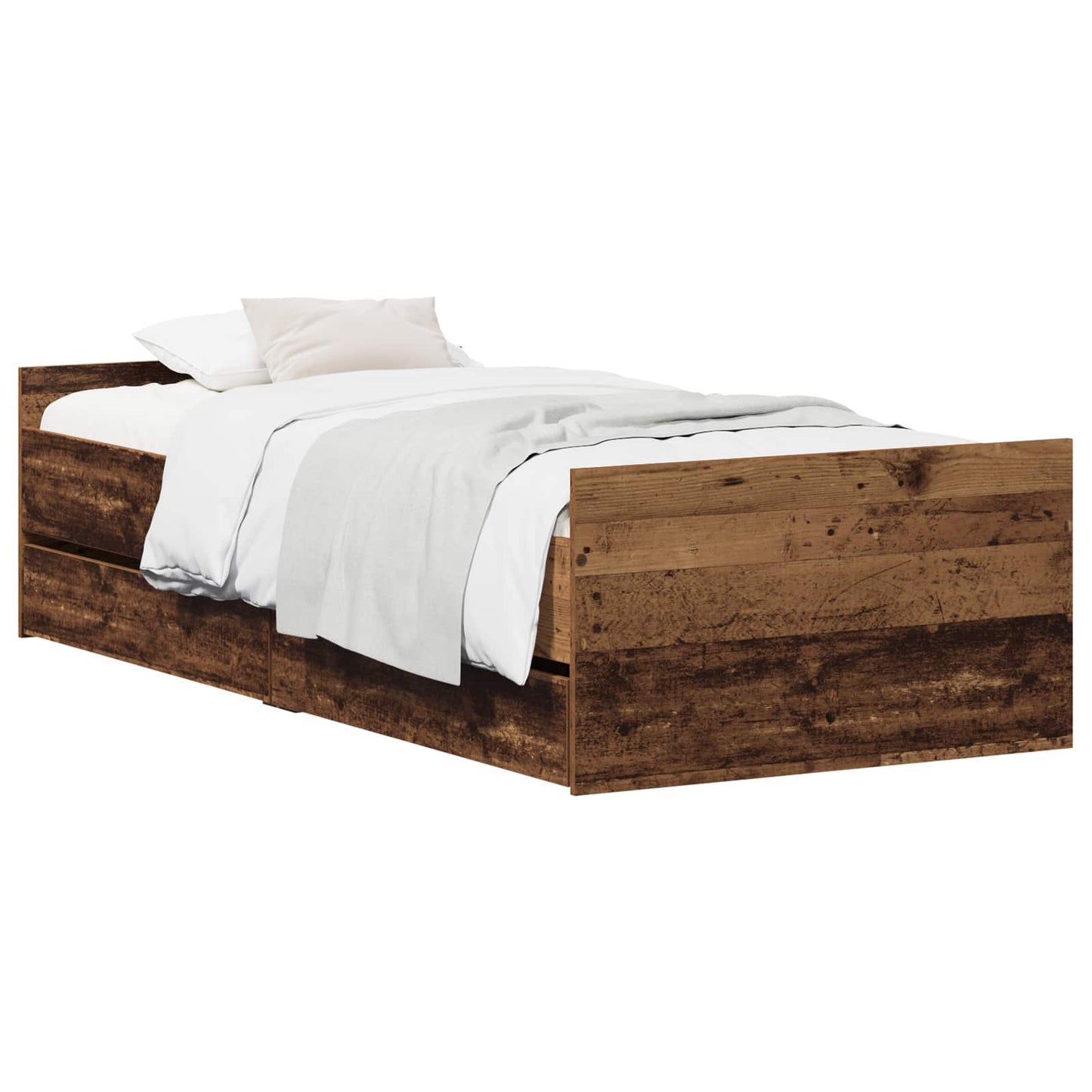 Sengestamme Gammelt tre 90 x 200 cm Konstruert tre