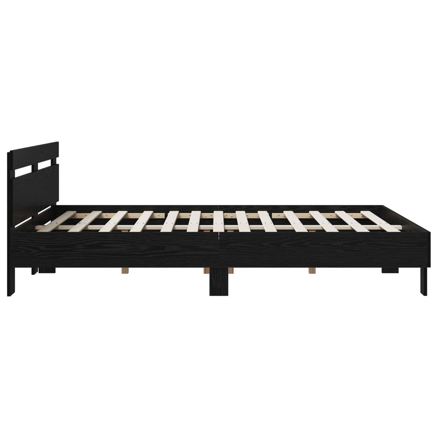 Sengestamme Svart eik 140 x 190 cm Konstruert tre