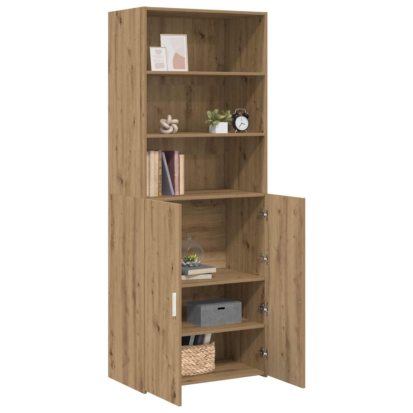 Høyskap Artisan eik 70 x 42,5 x 185 cm Konstruert tre
