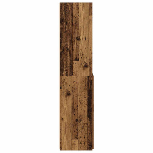 Bokhylle Gammelt tre 30 x 42,4 x 185,2 cm