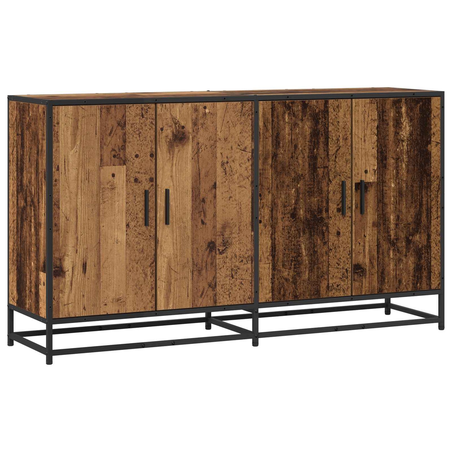 Serviesskap Gammelt tre 134 x 35 x 76 cm Konstruert tre