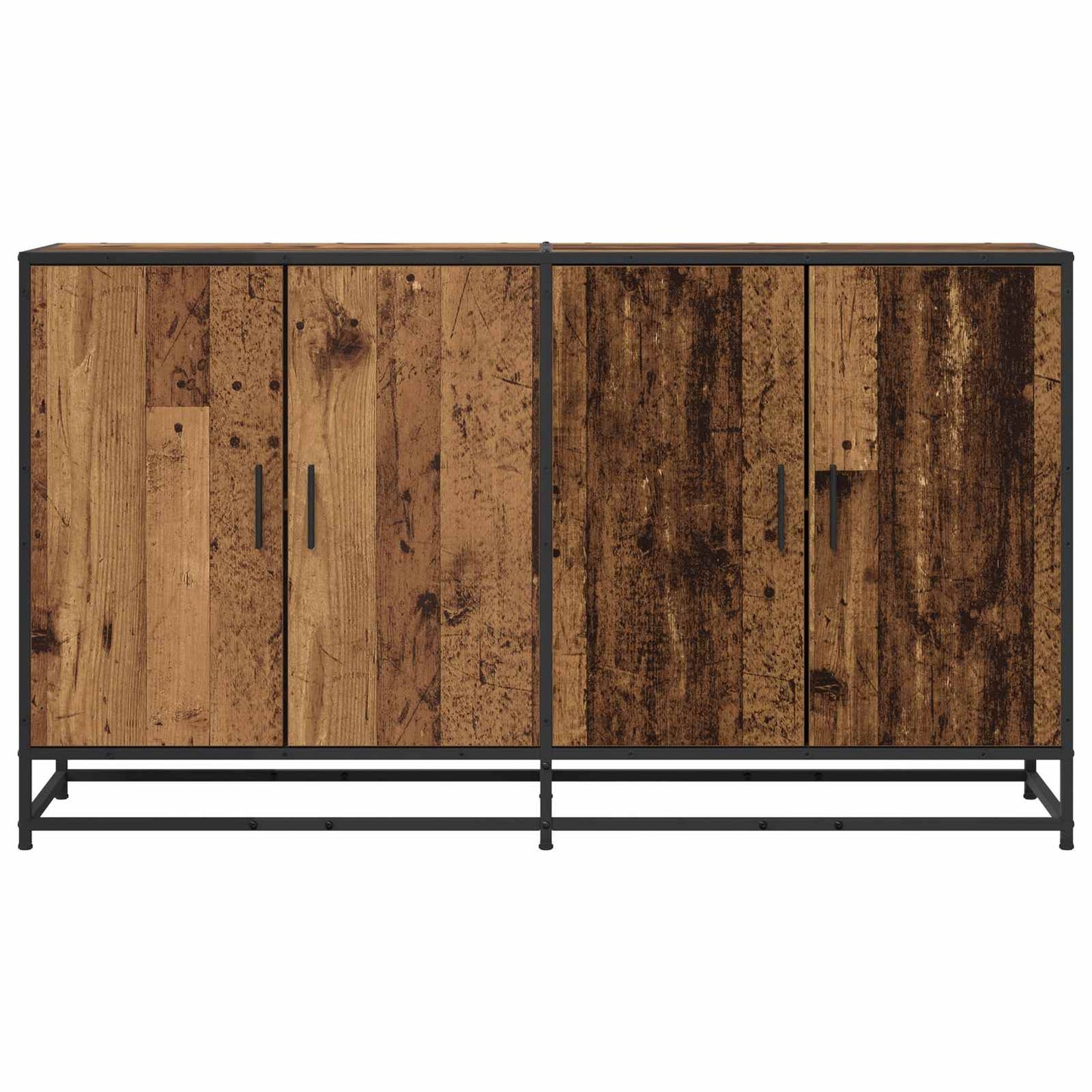 Serviesskap Gammelt tre 134 x 35 x 76 cm Konstruert tre