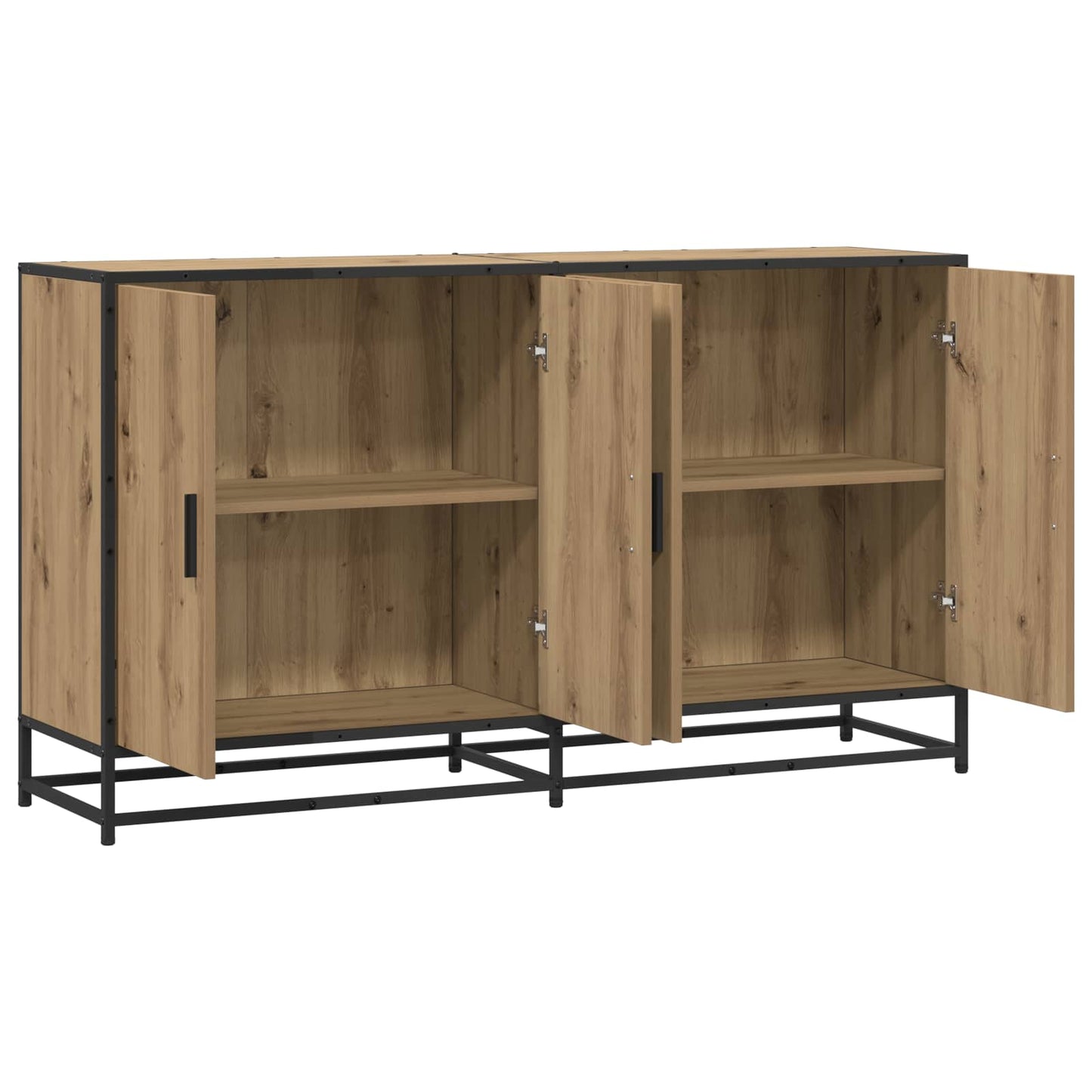 Serviesskap Artisan eik 134 x 35 x 76 cm Konstruert tre