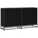 Serviesskap Svart eik 134 x 35 x 76 cm Konstruert tre
