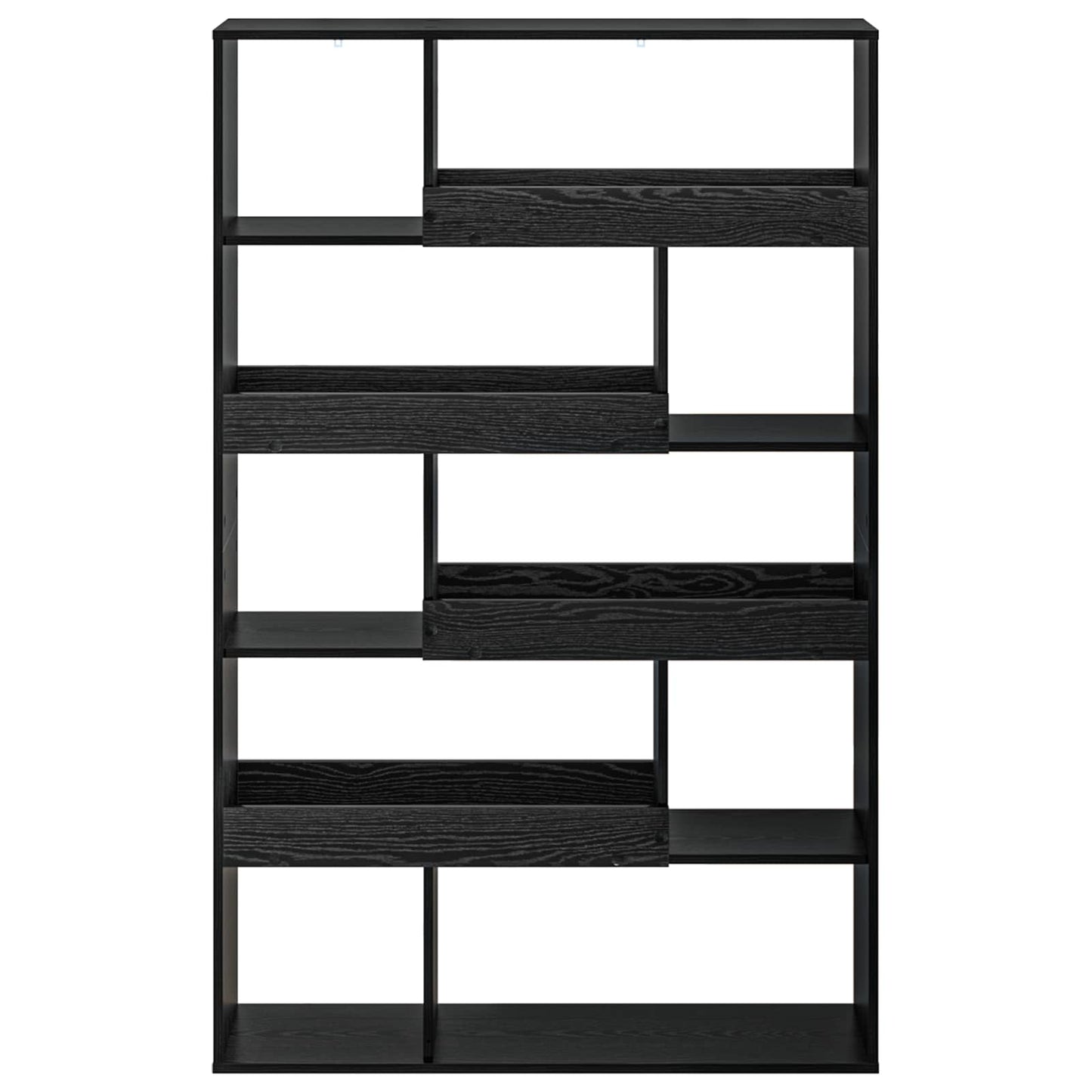 Bokhylle Svart eik 100 x 33 x 156,5 cm Konstruert tre