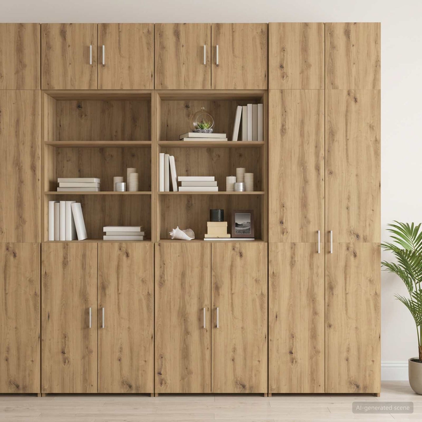 Lagringsskap med Hyller Artisan eik 70 x 42,5 x 225 cm