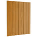 Takpanel 36 pcs Naturlig 60 x 45 cm Galvanisert stål