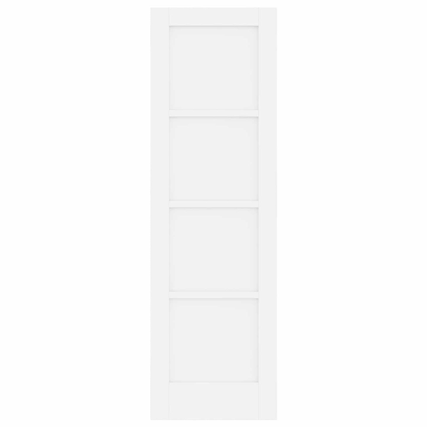 Innvendig Dør Hvit 61 x 198,5 cm Kryssfinér