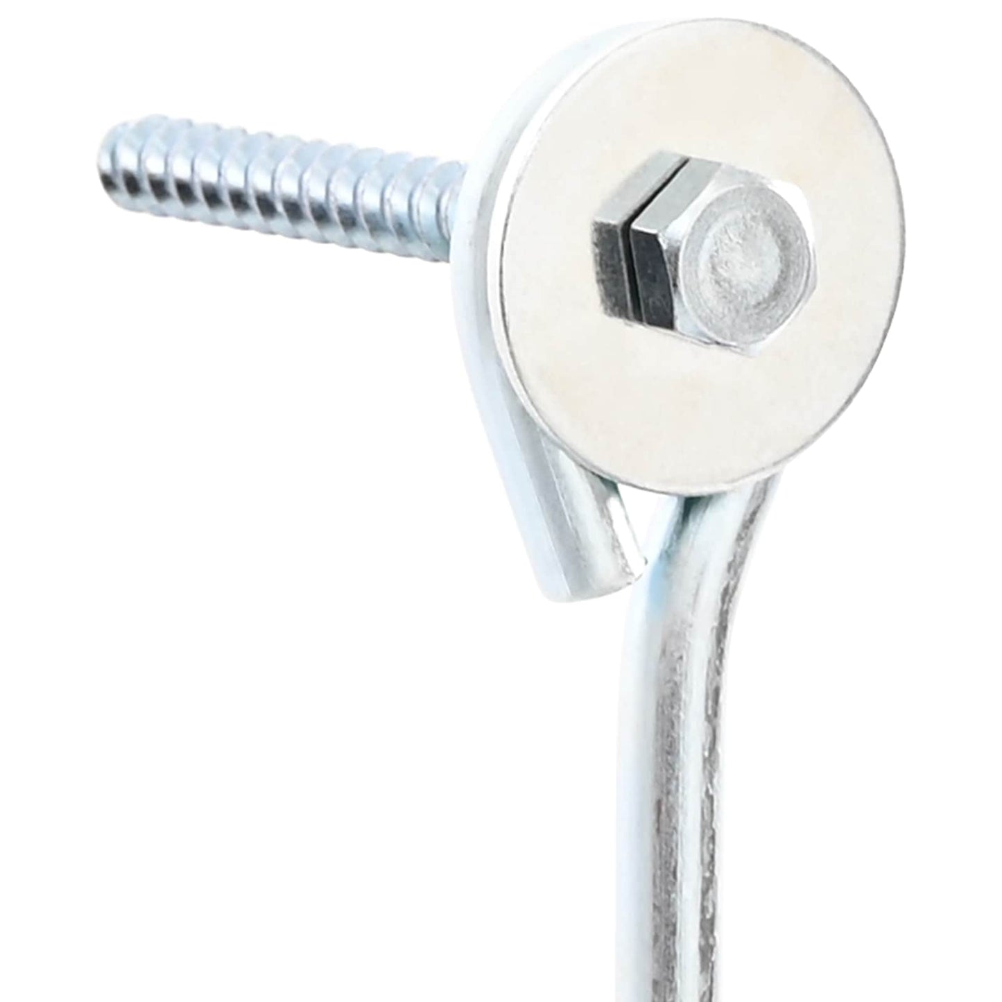 Jordanker 10 pcs Sølv Ø10 x 30 cm Galvanisert metall