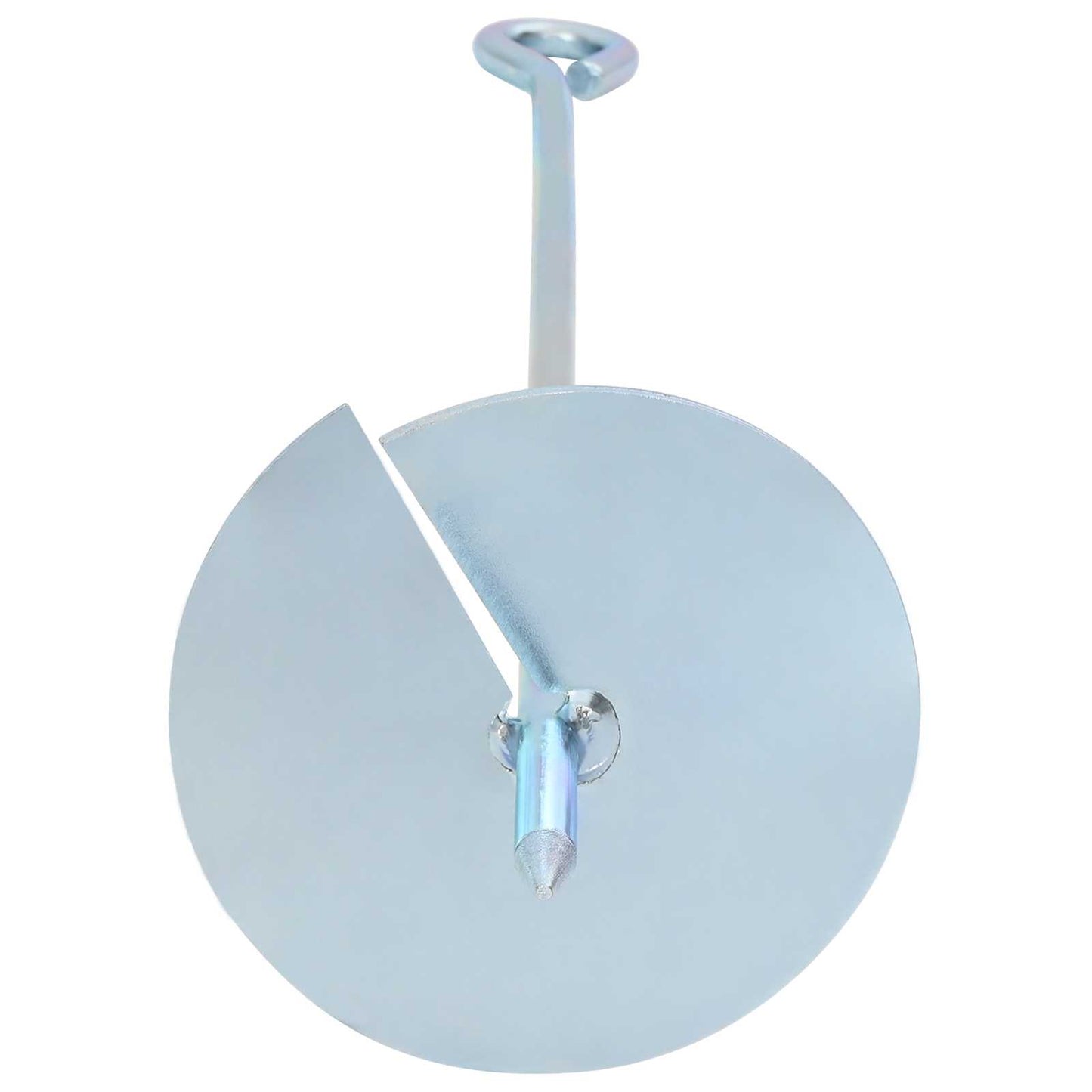 Jordanker 6 pcs Sølv Ø10 x 50 cm Galvanisert metall