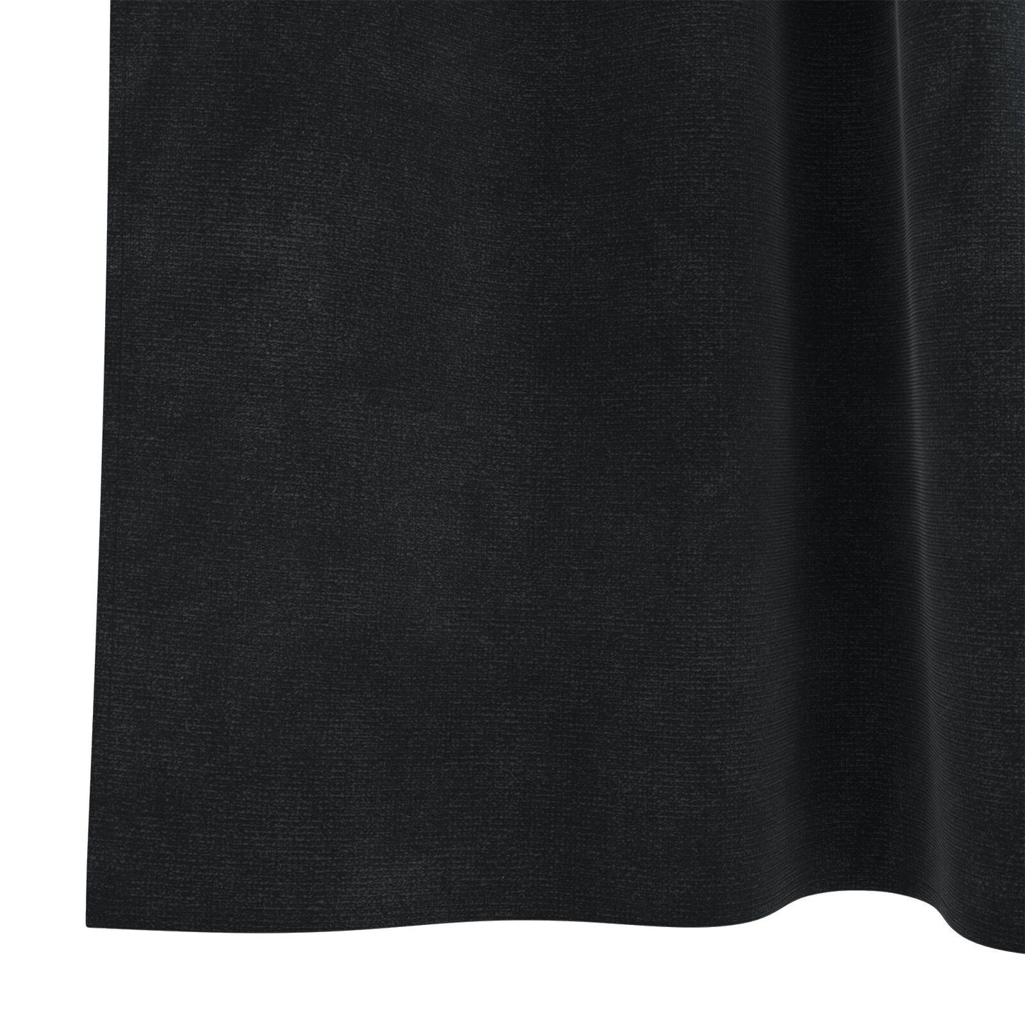 Blendingsgardiner 2 pcs Svart 140 x 225 cm Fløyel