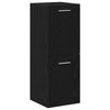 Bademøbelsett 3 pcs Svart Eik 90 x 38.5 x 46 cm Konstruert tre