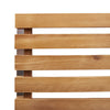 Hage Stol 4 pcs Brun 56 x 54.5 x 87cm Massivt akasietre