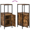 Baderomsinnredningssett 3 pcs Røkt eik 90 x 34.5 x 60 cm