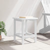 Adirondack Sidebord Hvit 38 x 38 x 46 cm HDPE