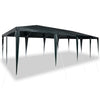 Partytelt Grønn og hvit 800 x 400 x 266 cm Polyester og stål