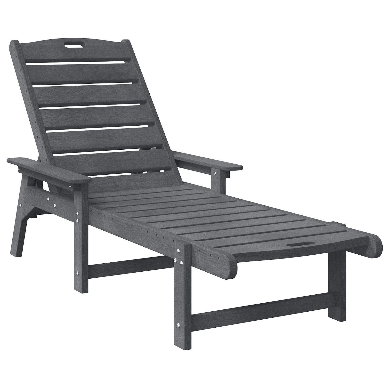 Solstol Lysegrå 73.5 x 92 x 90cm Plast