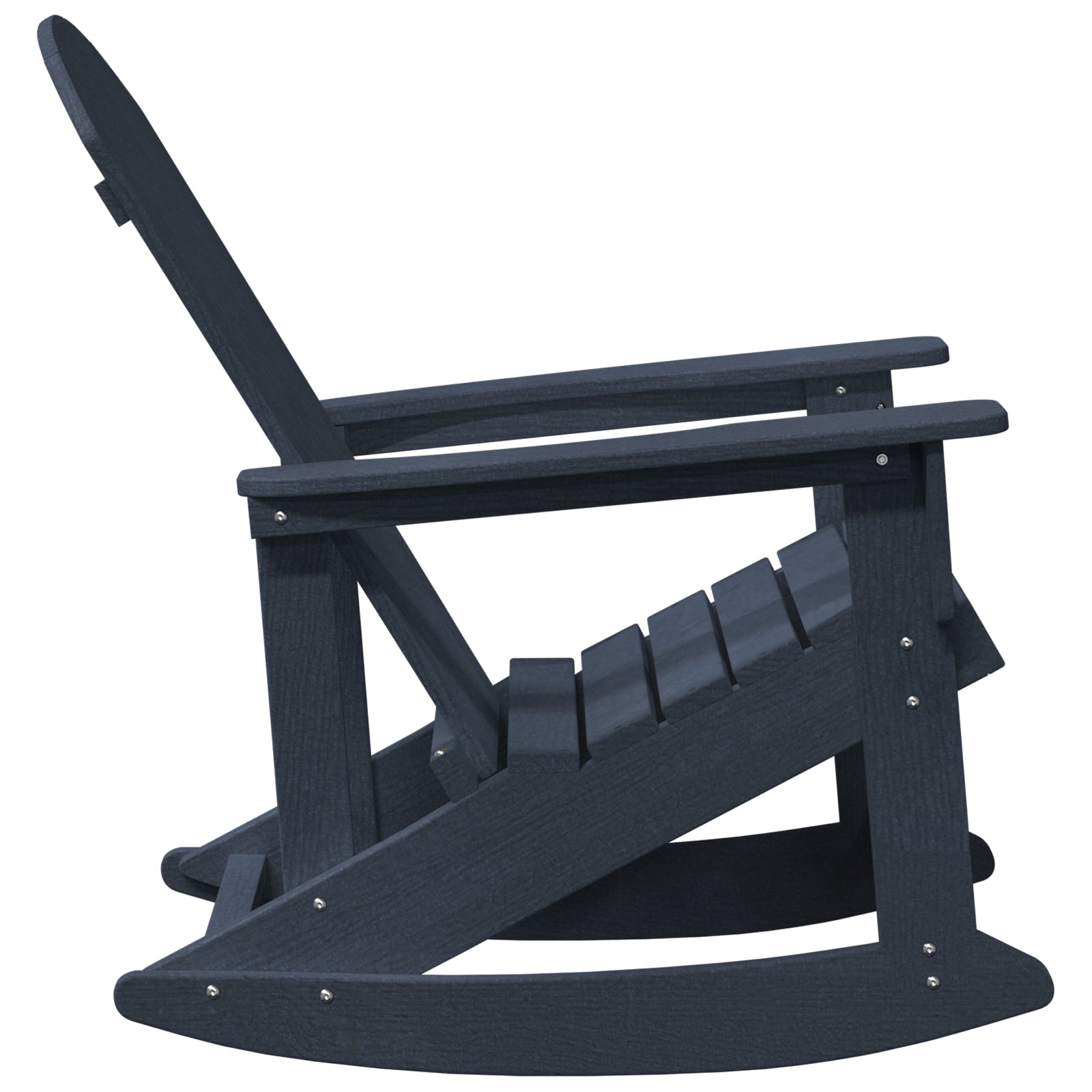 Adirondack gyngestol Havblå 73.5 x 92 x 90cm Plast