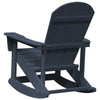 Adirondack gyngestol Havblå 73.5 x 92 x 90cm Plast