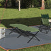Sammenleggbar camping seng grønn 193 x 69 x 45 cm Oxford-stoff
