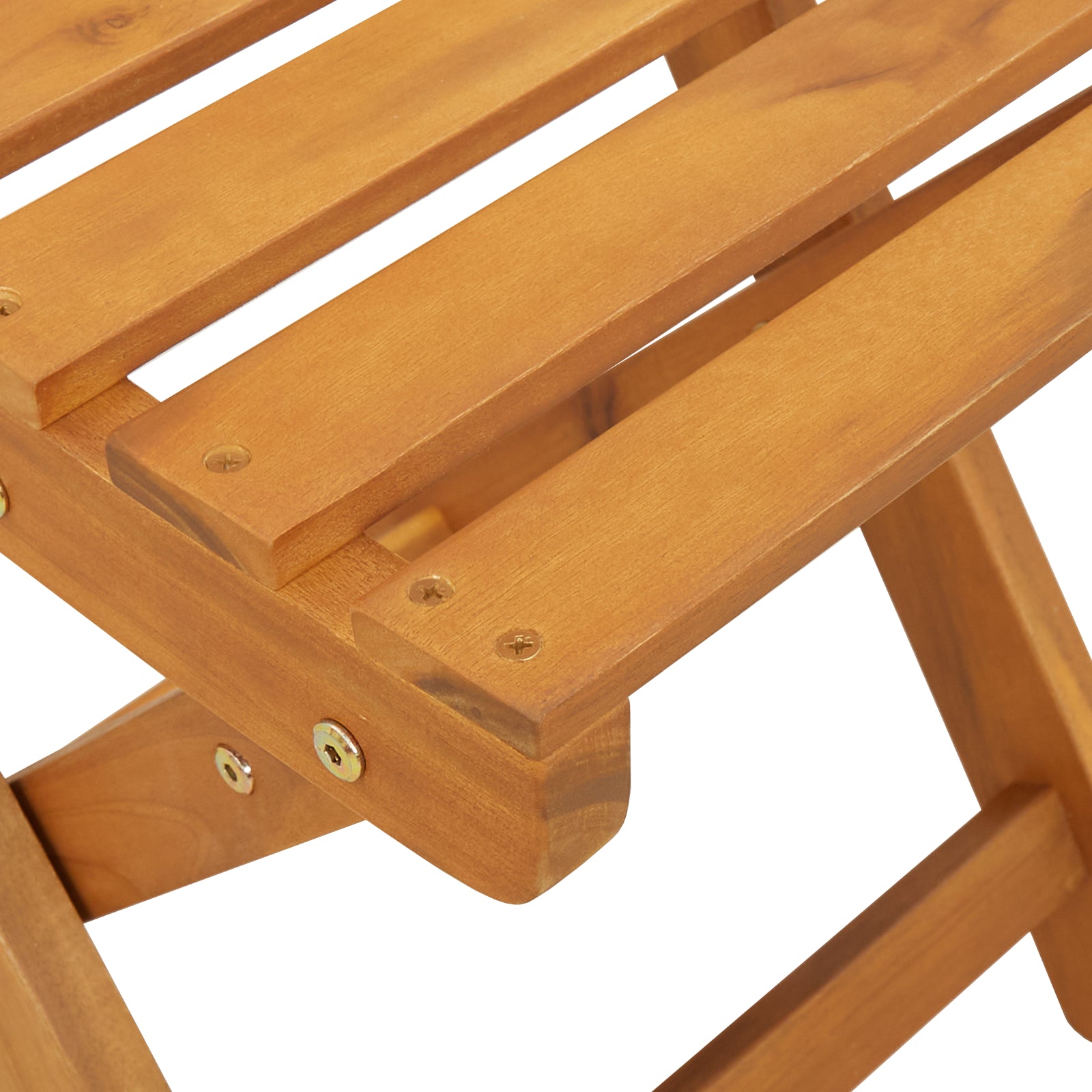 Hage Stol 4 pcs Brun 36 x 46 x 86cm Massivt akasietre
