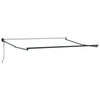 Innvendbar Markise Svart 350 x 250 cm stoff