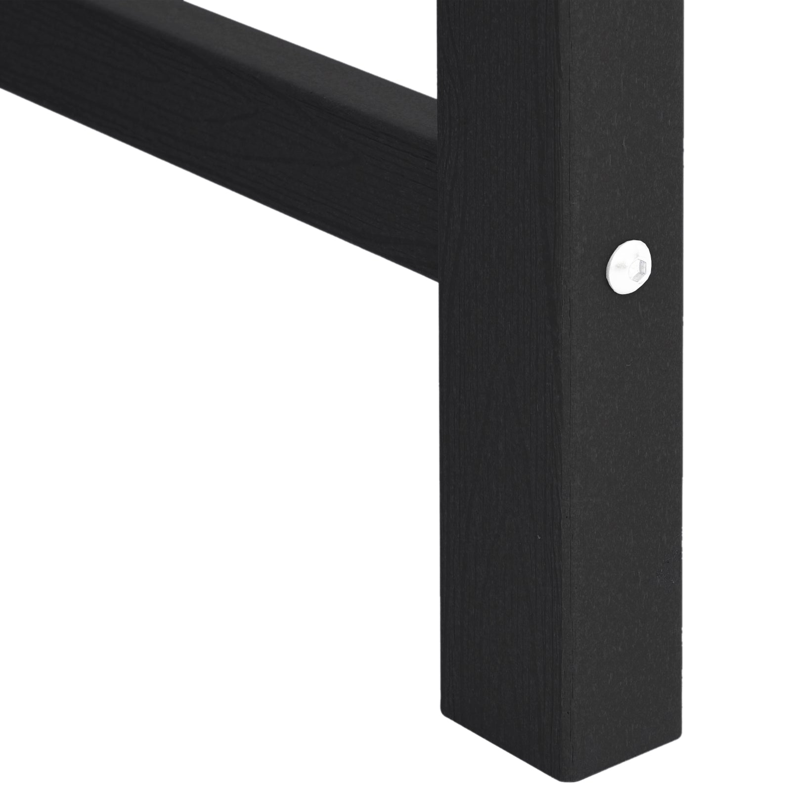 Hage spisestol 4 pcs Svart 65.5 x 55.5 x 88cm Plast