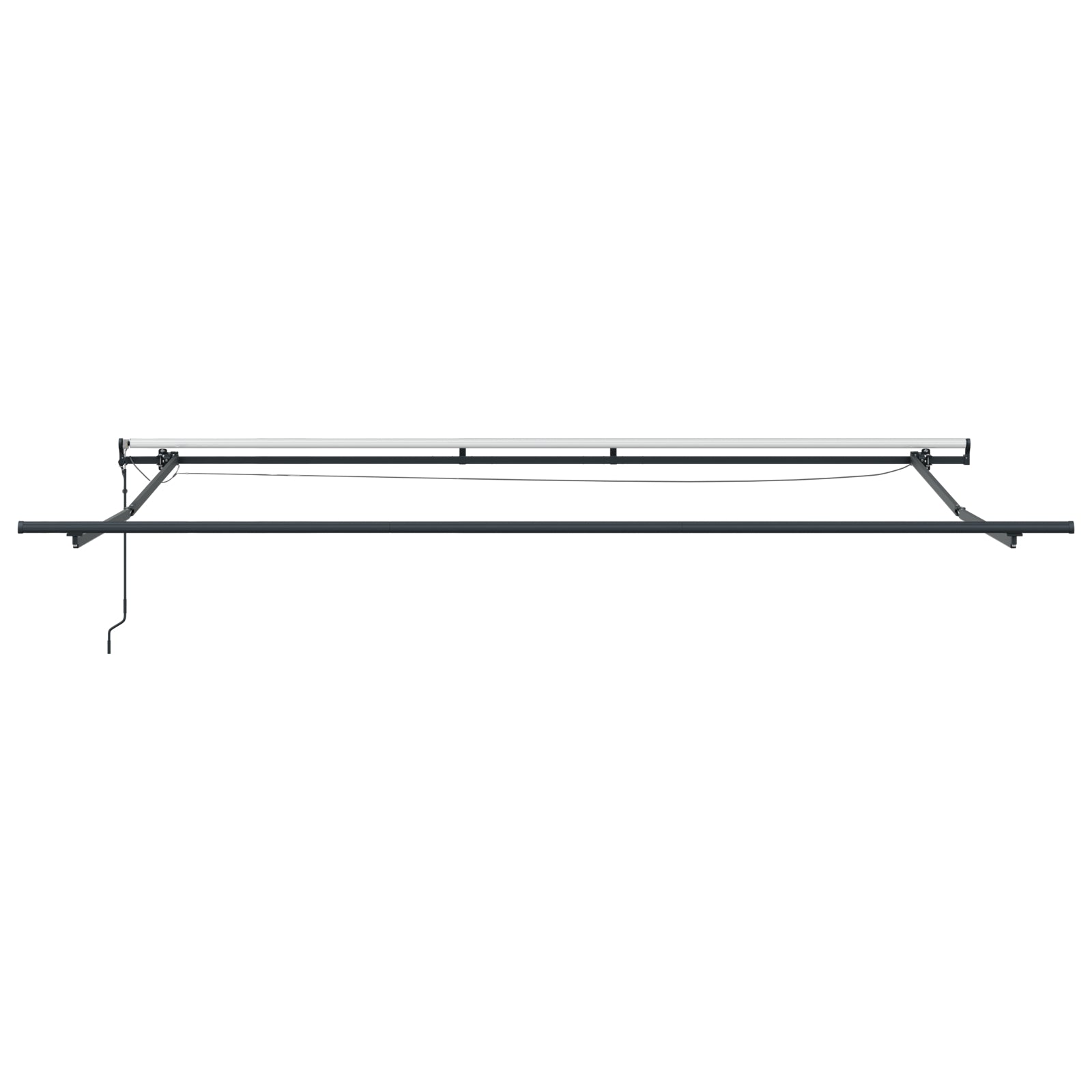 Innvendbar Markise med Flerfarget 400 × 300 cm stoff