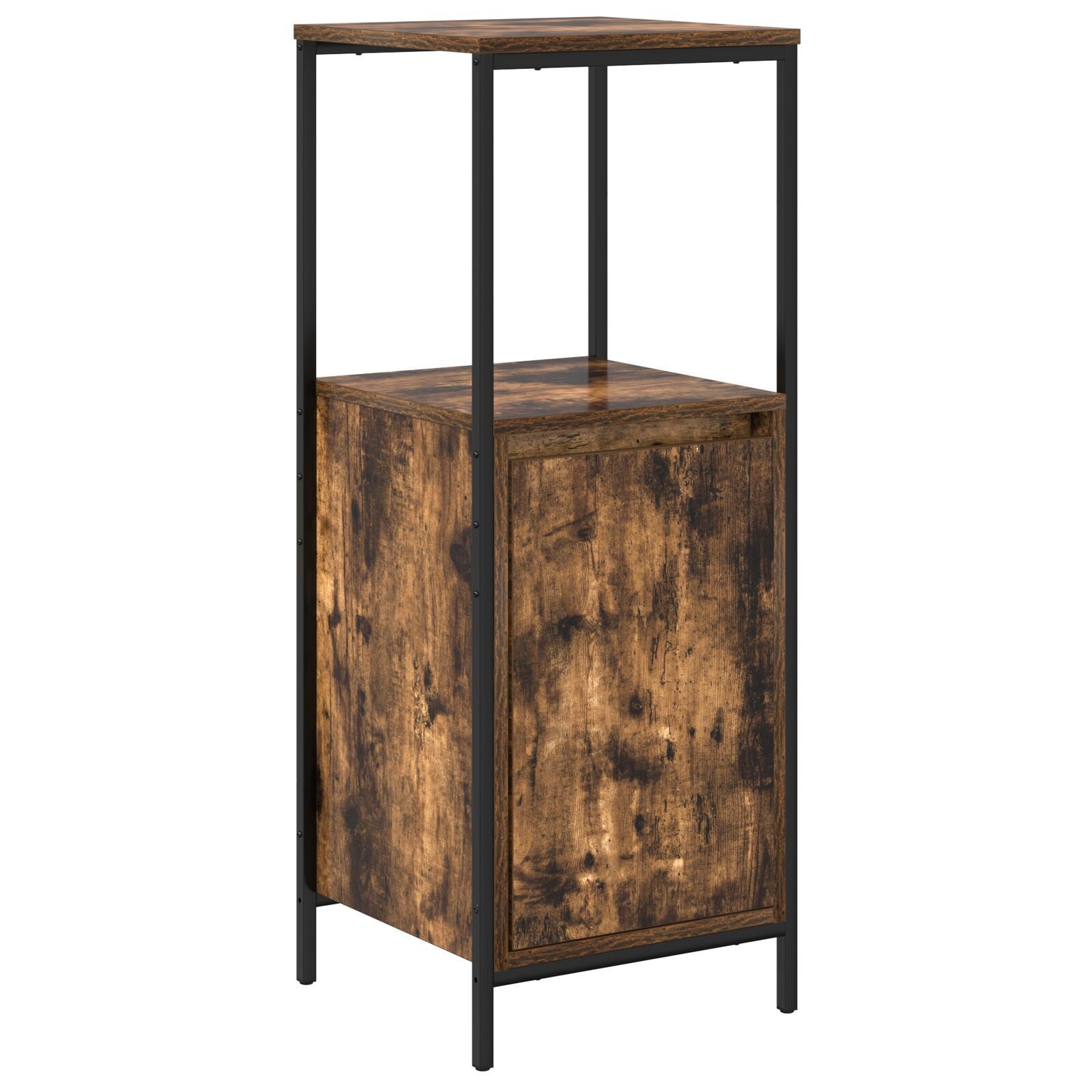 Baderomsinnredningssett 3 pcs Røkt eik 90 x 34.5 x 60 cm