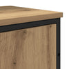 Baderomsinnredningssett med lagring 2 pcs Brun 80 x 33 x 60 cm