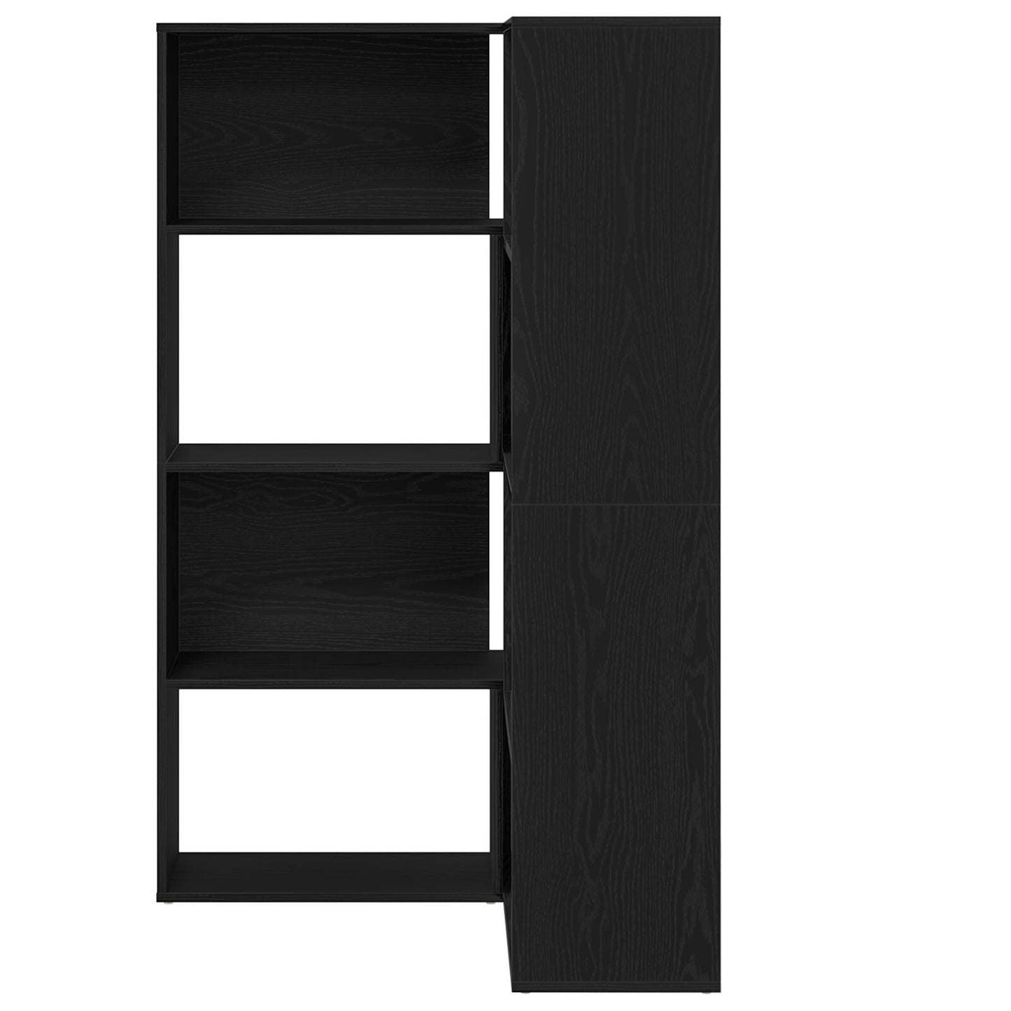 Garderobeskap 6 nivåer 85 x 85 x 140 cm Konstruert tre